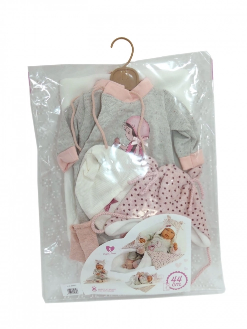 Llorens M844-60 odjeća za lutku beba NEW BORN veličine 43-44 cm