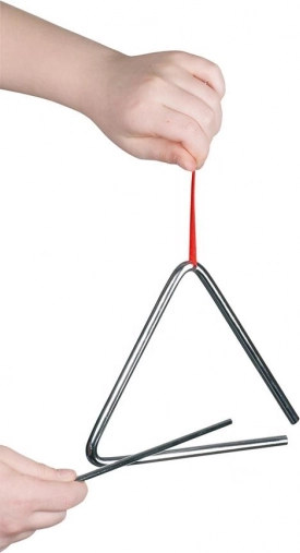 Veliki metalni glazbeni triangl