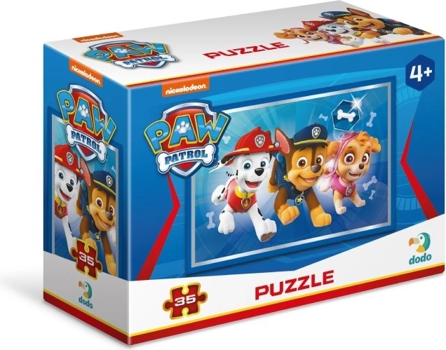 Puzzle Psići Utrke: Snažna Trojka 35 dijelova
