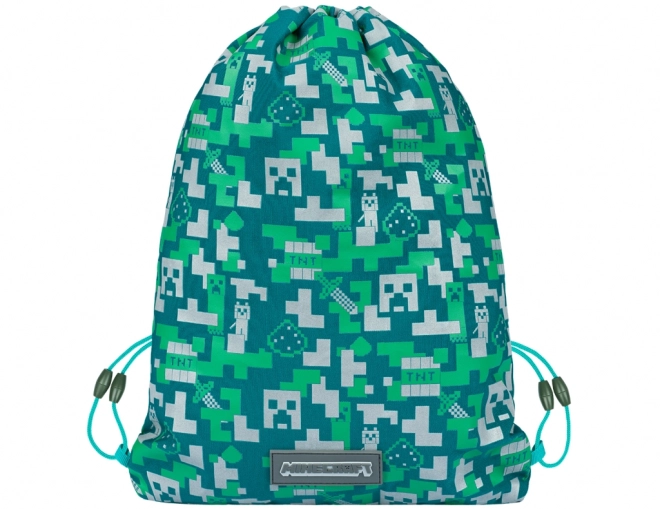 Džepni ruksak sa srebrnim Creeperom iz MINECRAFT-a