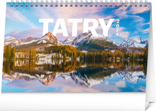 Stolni kalendar Tatry 2024, 23,1 × 14,5 cm