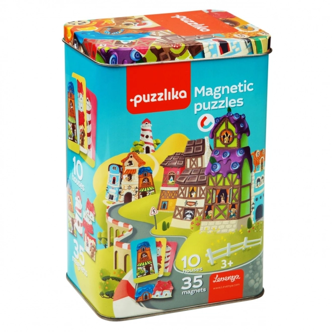 Magnetička igra Kućice za djecu