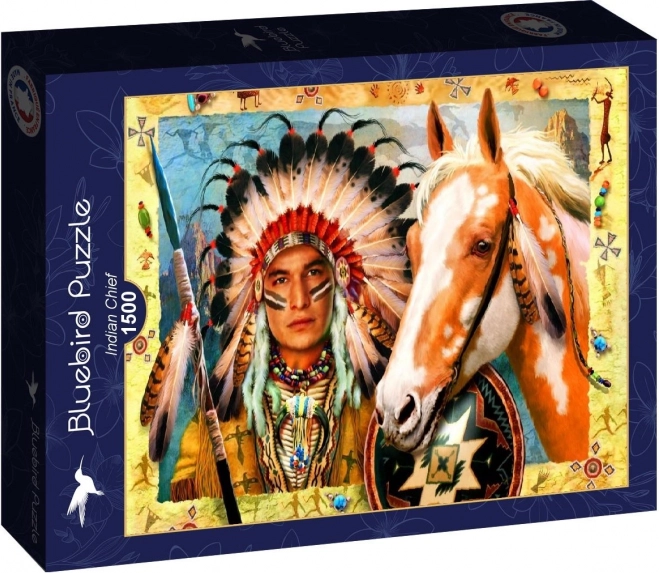 Puzzle Indijanski Poglavica 1500 Komada od Bluebird