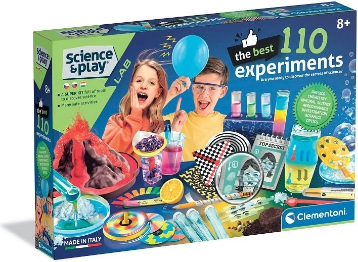 Clementoni Science & Play laboratorij – 100 znanstvenih pokusa za djecu