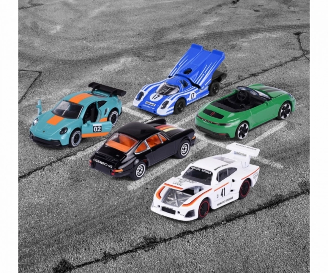 Majorette Porsche Motorsport Poklon set 5 kom