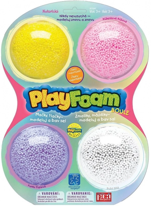 PlayFoam® Modelina/Plastelina kugličasta 4 boje