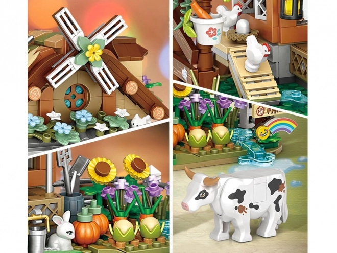 Kreativni građevni set Farma Vrt Farma 899 ele ZA5344