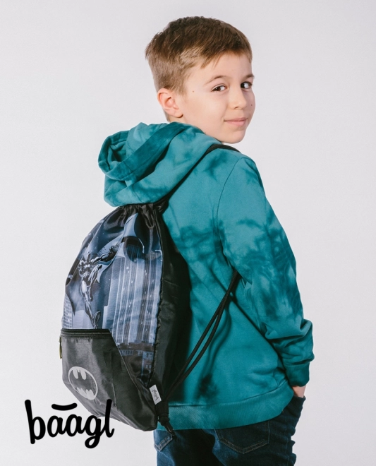 Školski set Shelly s Batmanom: torba, pernica, vrećica