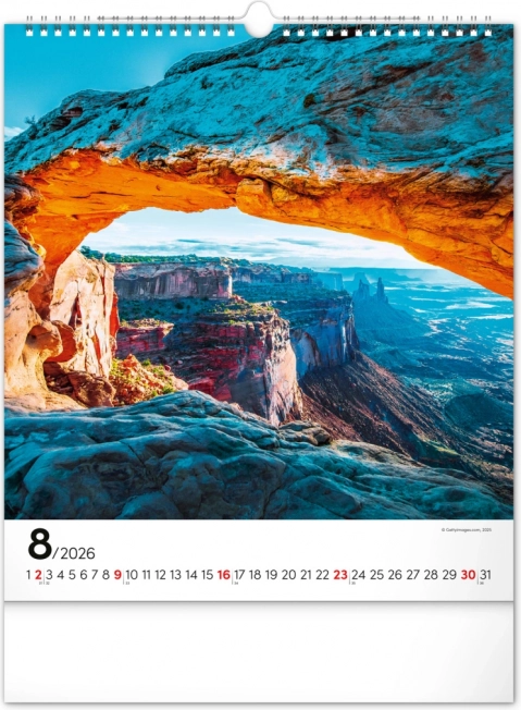 Zidni kalendar Inspiracija 2026