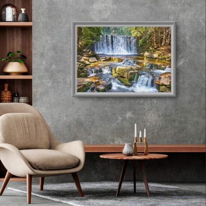 Puzzle Šumska Kaskada 2000 dijelova