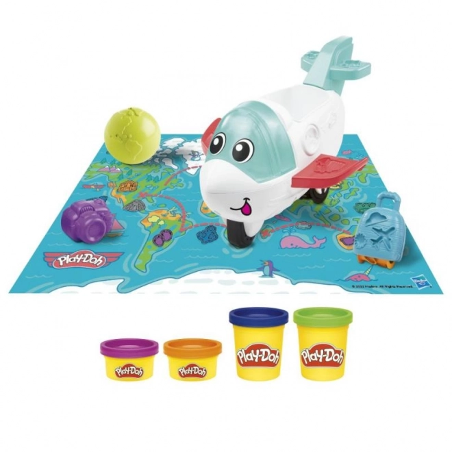 Play-Doh Početni set Istraživački avion