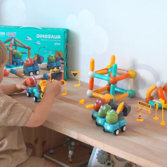 Woopie magnetski blokovi dinosauri građevinski set