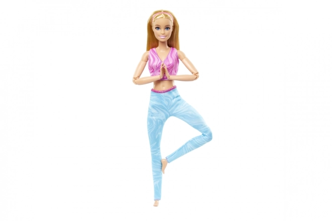 Barbie u pokretu - Plavuša s plavim tajicama HRH27