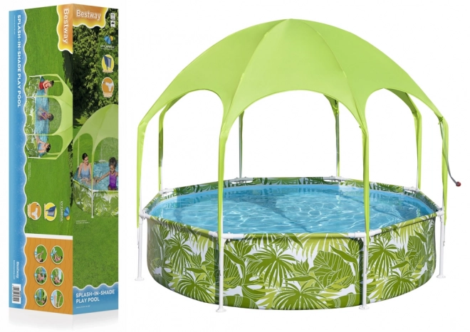 Dječji vrtni bazen 244 cm x 51 cm Bestway 56432 Zeleni