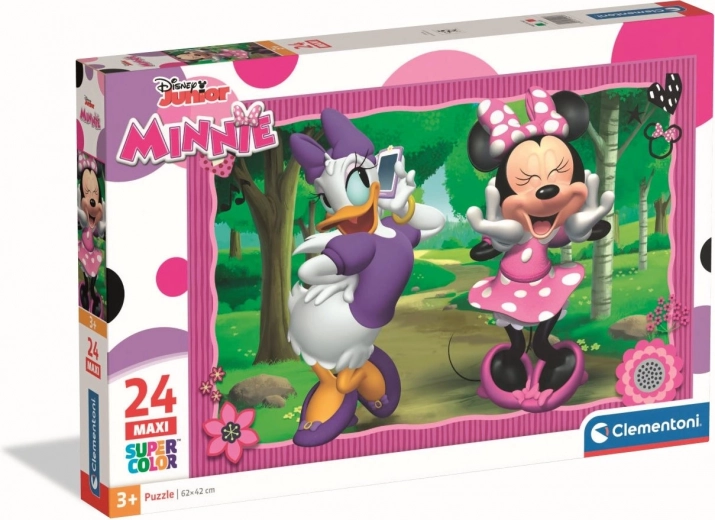 puzzle minnie i daisy u šetnji maxi 24 dijelova