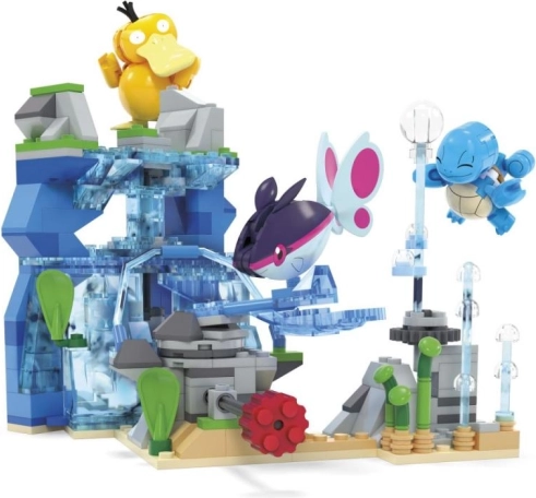 Konstrukcijski set MEGA POKÉMON pokretna vodena avantura