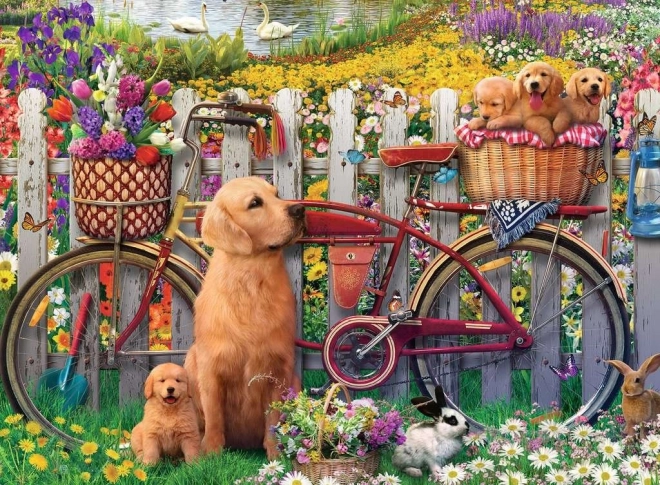 Puzzle slatki psi 500 dijelova RAVENSBURGER