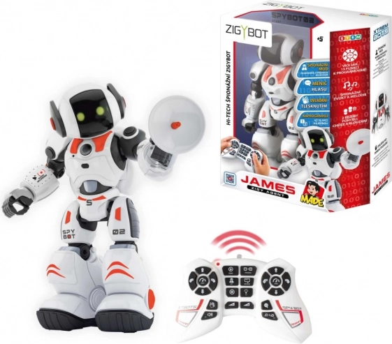 Špijunski robot Zigybot James