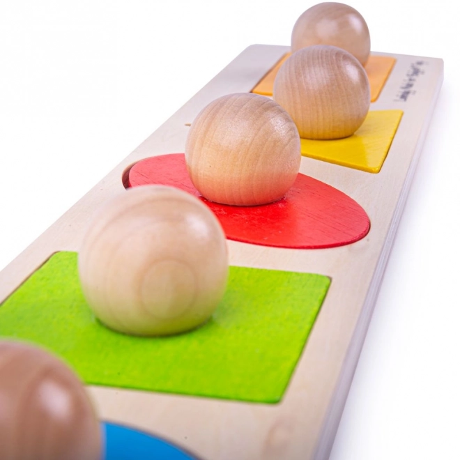 Bigjigs Baby Umetni puzzle oblici
