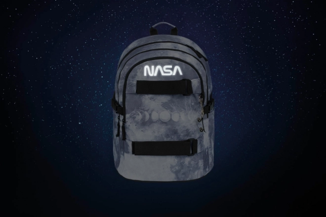 BAAGL 3 SET Skate NASA Grey: ruksak, pernica, vrećica