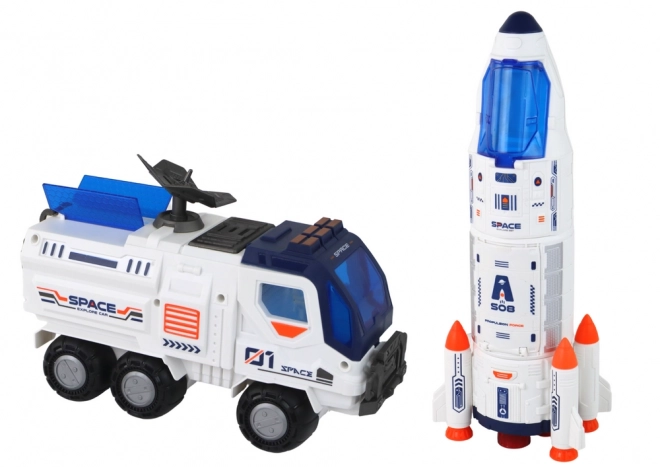 Svemirska misija Set svemirskih raketa Svemirski brodovi Svemirska vozila 12 kom