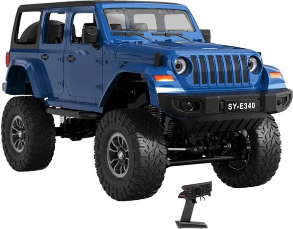 RC auto na daljinsko upravljanje Jeep Crawler Pro 1:14 plavo