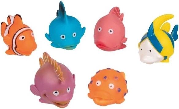 Kupaće ribice s otvorom, set 6 kom