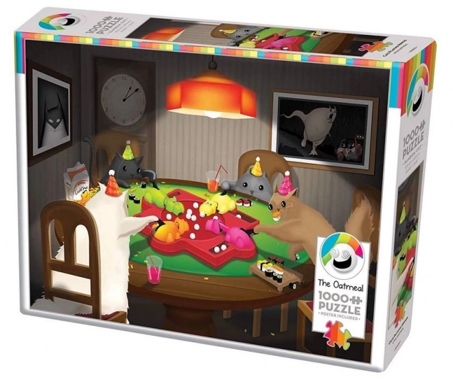 Puzzle Mačke u igri 1000 komada od COBBLE HILL
