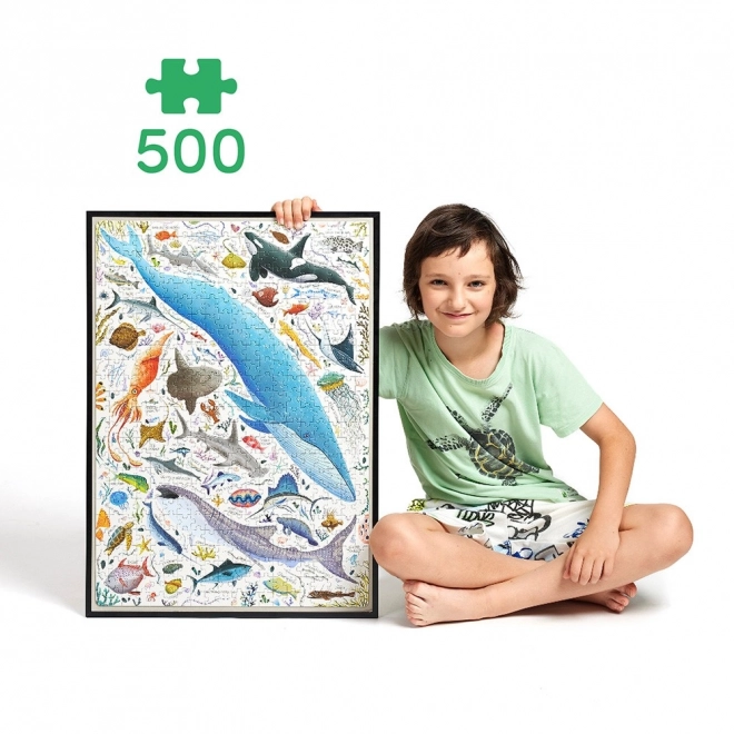 Puzzle Puzzlove Ribe i vodeni organizmi 500 dijelova