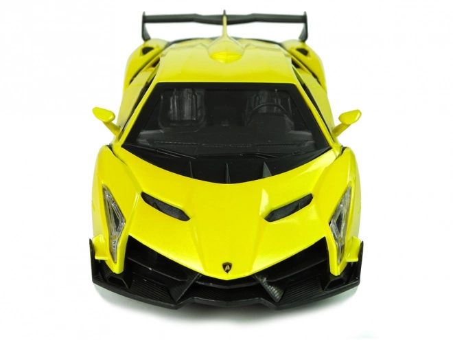 Daljinski upravljani Lamborghini Veneno Žuti 2.4G daljinsko upravljanje volanom Zvukovna svjetla