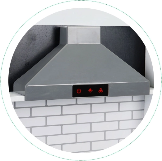 Funkcionalna napa i kukice za pribor