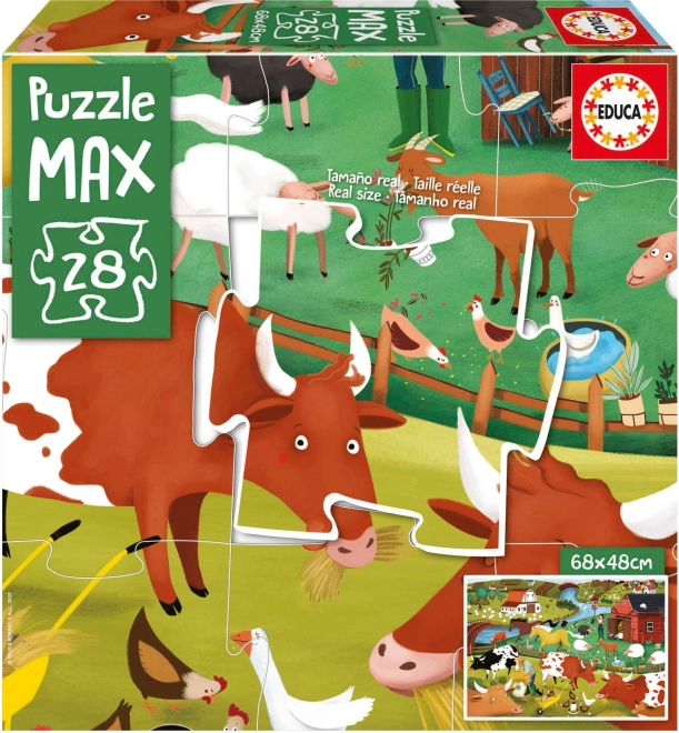 Educa Puzzle Farma 28 dijelova