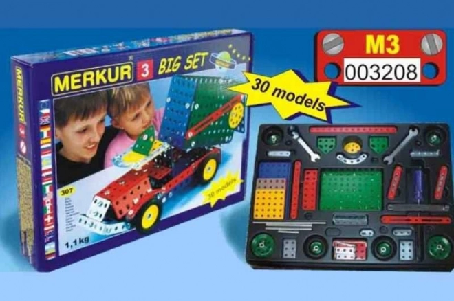 Merkur 3 30 modela - 307 dijelova