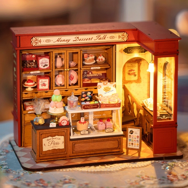 Miniatura kućice Medena slastičarnica 3D slagalica