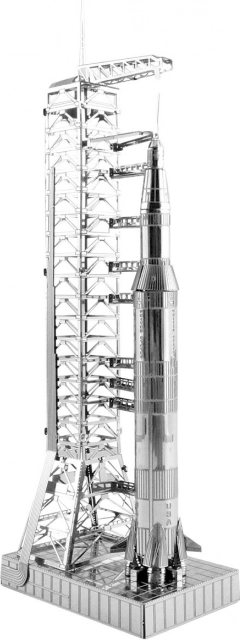 METAL EARTH 3D slagalica Apollo Saturn V s rampom