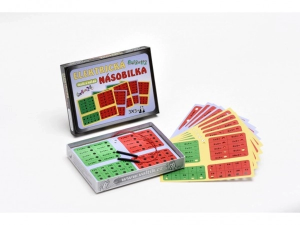 Elektronička množenja društvena igra na baterije