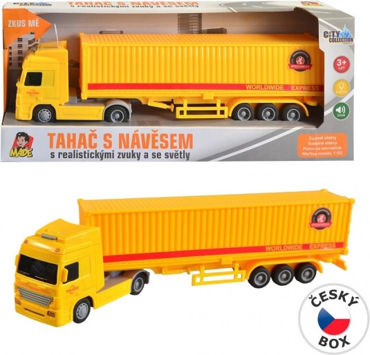 Kamion s kontejnerom na inerciju
