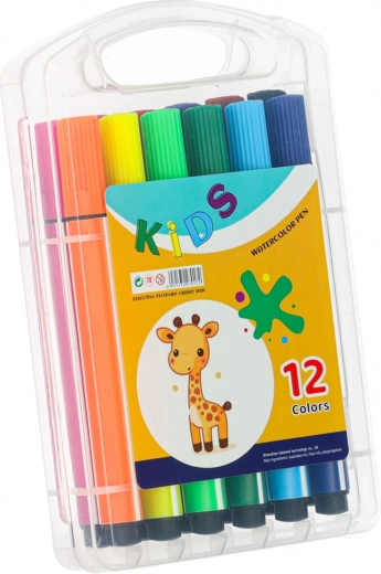 Kompletan kreativni set uključujući flomastere