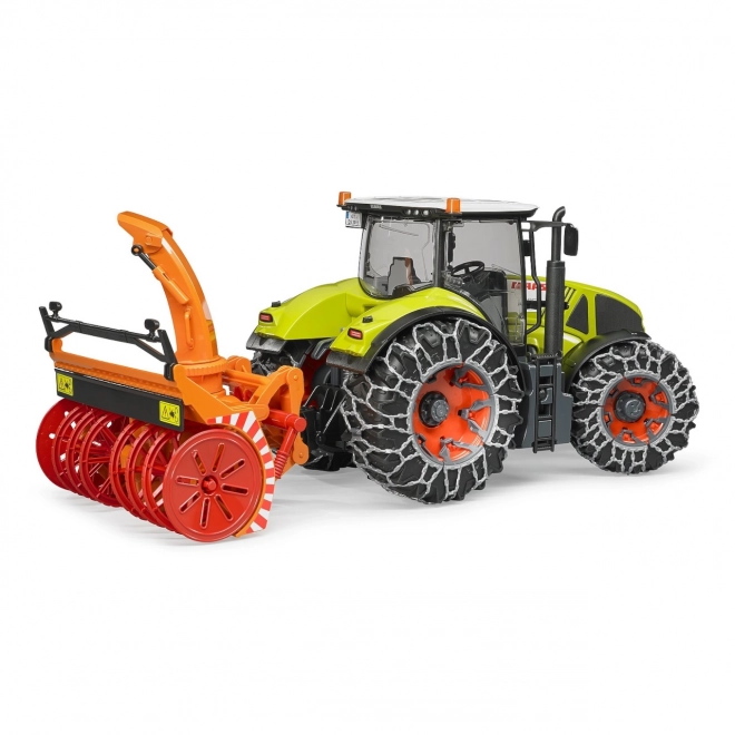 Bruder traktor Class Axion 950 sa snježnim frezama