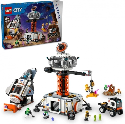 LEGO City 60434 Svemirska baza i lansirna rampa za raketu