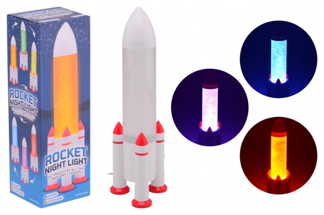 LED Raketa Svjetiljka koja mijenja boje