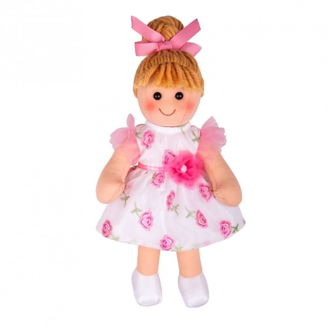 Bigjigs Toys Tkanina lutka Megan 34 cm