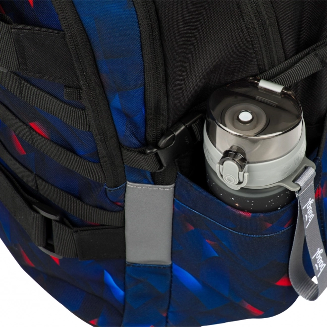 BAAGL set ruksak, pernica i sportska torba Skate Indigo