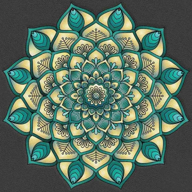Dijamantno slikanje Tirkizna mandala