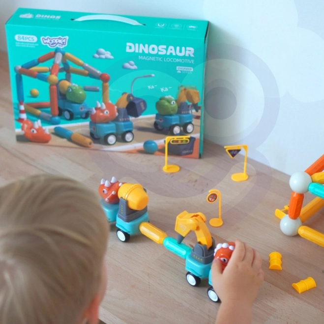Woopie magnetski blokovi dinosauri građevinski set