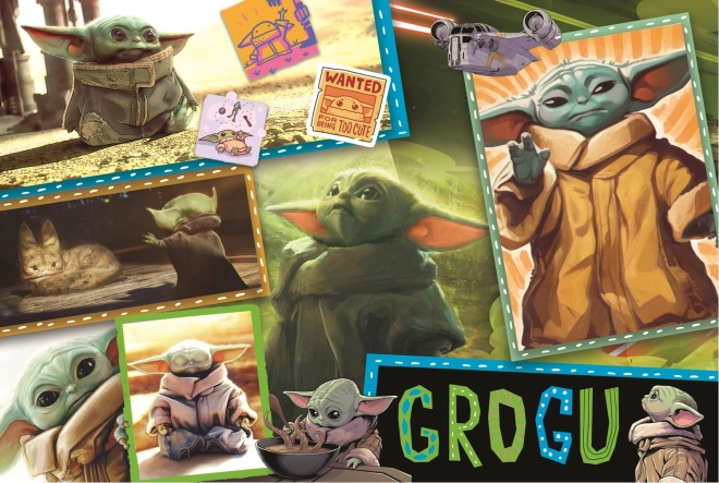 puzzle 160 dijelova grogu star wars trefl