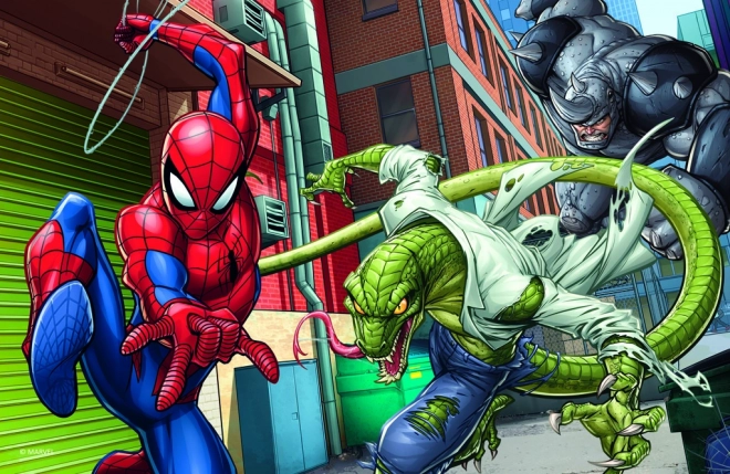 Minipuzzle Spiderman 54 dijelova