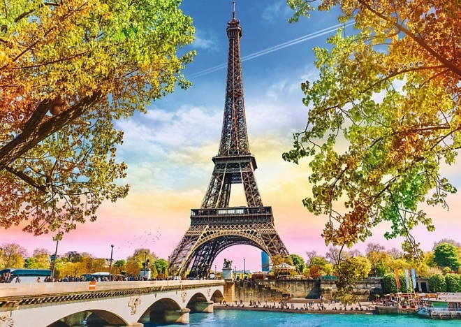 Puzzle - Romantična Pariz 500 kom