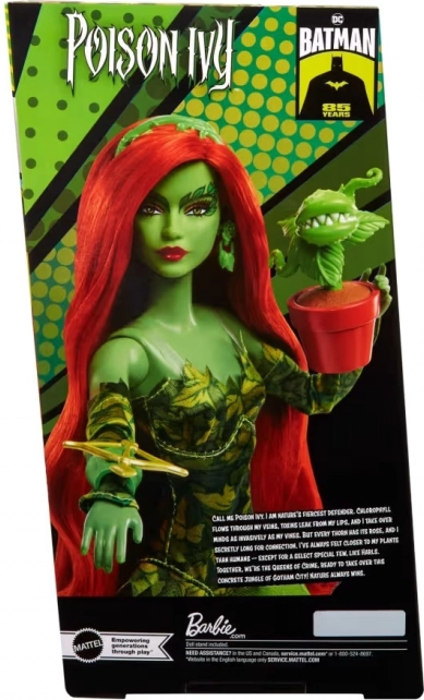 Kolekcionarska lutka Barbie Batman Poison Ivy