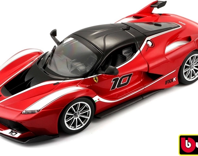 Bburago 1:24 Ferrari Racing FXX K Metalik Crvena